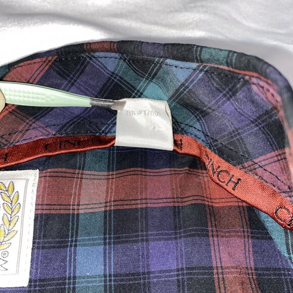 Cinch Western Rancher Shirt Men's XXL Cowboy, Rodeo‎ Ranch - Picture 7 of 8